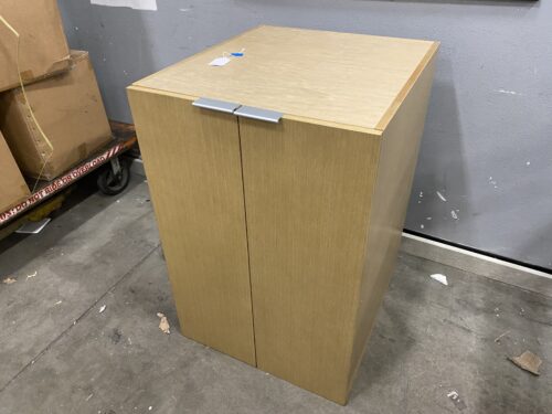 NEW! Blonde Wood 2 Door Base Cabinet