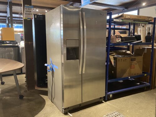 WHIRLPOOL Stainless Steel Double Door Fridge Model #WRS322FDAM00