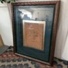 "Height Seas" Large Custom Framed Nautical Art Piece