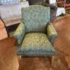 Formal Green Accent Chair