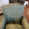 Formal Green Accent Chair