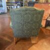 Formal Green Accent Chair