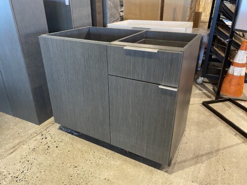 Neutral Grey 1 Drawer and 1 Door Lower Cabinet