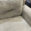 Dark Grey 3 Seat Sofa with Tuft Cushion Detail