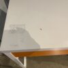 IKEA Micke Desk - Orange and White
