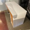 IKEA Micke Desk - Orange and White