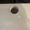 IKEA Micke Desk - Orange and White