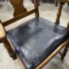 Vintage Wood Dining Table with 4 Chairs