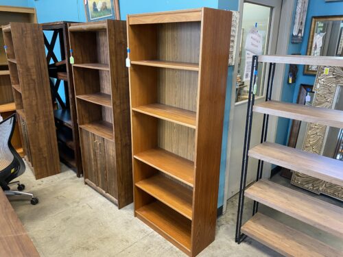 Danish Light Wood Bookcase