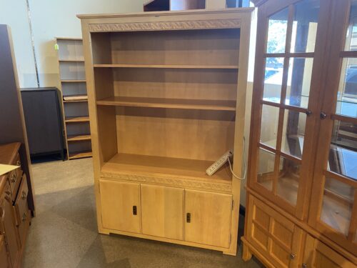 BOYD Bookcase with Carved Detail