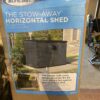 NEW! SUNCAST The Stow-Away Horizontal Shed
