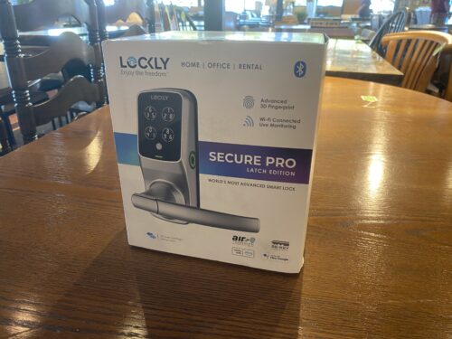 NEW! LOCKLY Secure Pro Latch Edition 2