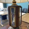 Vintage MCM Glass Cabinet Candelabra Table Lamp