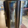 Vintage MCM Glass Cabinet Candelabra Table Lamp