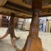 Antique Cherry Stained Large Oval Dining Table