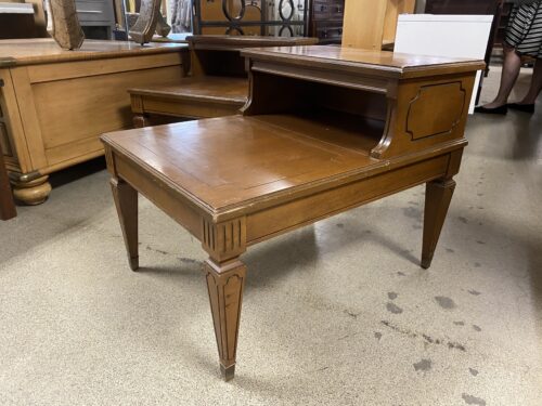 Mid-Century Two Tier Mahogany Table