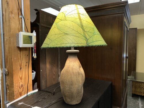 Natural Textured Tree Table Lamp