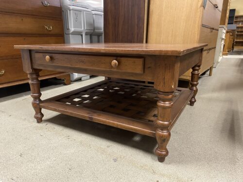 HABERSHAM Dark Brown Cocktail Table