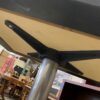 Butcher Block Cocktail Table with Metal Legs