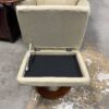 Benchmaster Stress-Free Swivel Reclining Chair w/ Storage Ottoman