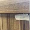 Walnut Veneered Desk with 3 Drawers