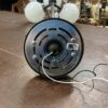 Circular Bulb Light Fixture w/ Black Bar