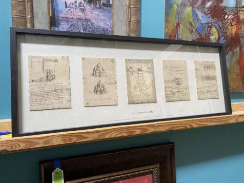IKEA  Framed Leonardo Coda Prints