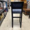 Blue Tweed Island Chair