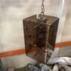 Rectangular Smoked Plexi Glass Chandelier