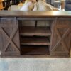 TWIN STAR Sliding Barn Door Media Center