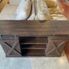 TWIN STAR Sliding Barn Door Media Center