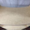 Blonde Curved Open Display Shelf