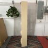 Blonde Curved Open Display Shelf