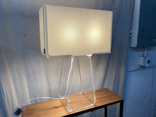 PABLO Tube Top Dimmable Table Lamp