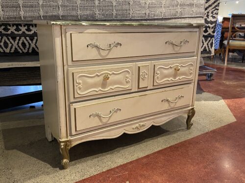 LEA Gold Trim 3-Drawer Dresser