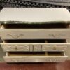 LEA Gold Trim 3-Drawer Dresser