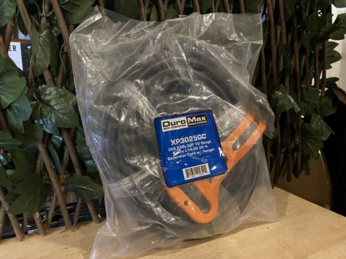 NEW! DUROMAX 30A 10 Gauge 4-Wire Generator Cord XP3025GC