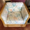 Sun Room Bentwood Armchair w/ Woven Details