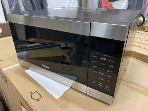 GALANZ Black and Stainless Steel Air Fry Microwave Model #GSWWD12S1SA10A