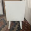 Modern White 2-Drawer Nightstand