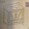 NEW! TWINSTAR 36" Bathroom Vanity in Cabin Lake Pine