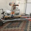 RIDGID Miter Saw w/ Utility Vehicle Model #MS129OLZA