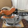 RIDGID Miter Saw w/ Utility Vehicle Model #MS129OLZA
