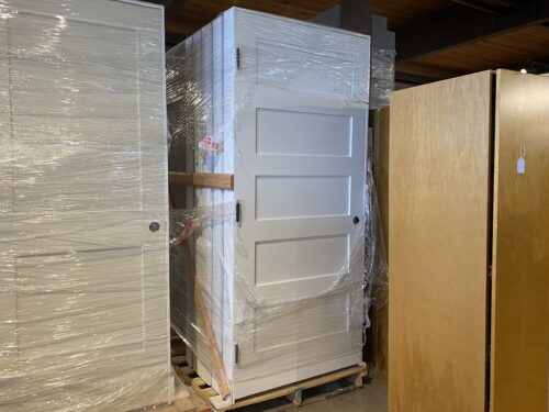NEW! Shaker 5-Panel Solid Core Door in White