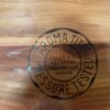 LANE Vintage Red Cedar Blanket Storage Bench with Leather Seat