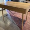 CRATE&BARREL Chic Minimal Desk w/ Keyboard Tray