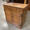 ETHAN ALLEN Baumritter Shuttered Door Console Cabinet