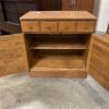 ETHAN ALLEN Baumritter Shuttered Door Console Cabinet