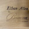 ETHAN ALLEN Baumritter Shuttered Door Console Cabinet