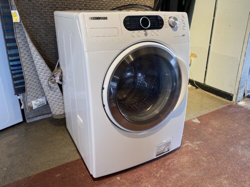 SAMSUNG High Efficiency Stackable Washer Model #WF328AAW/XAA